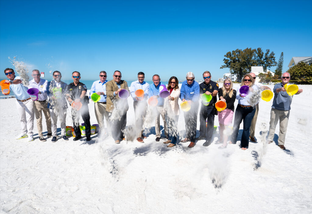 Pinellas leaders celebrate completion of $126 million beach nourishment project