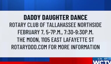 Rotary Club of Tallahassee Northside to host annual Daddy Daughter Dance