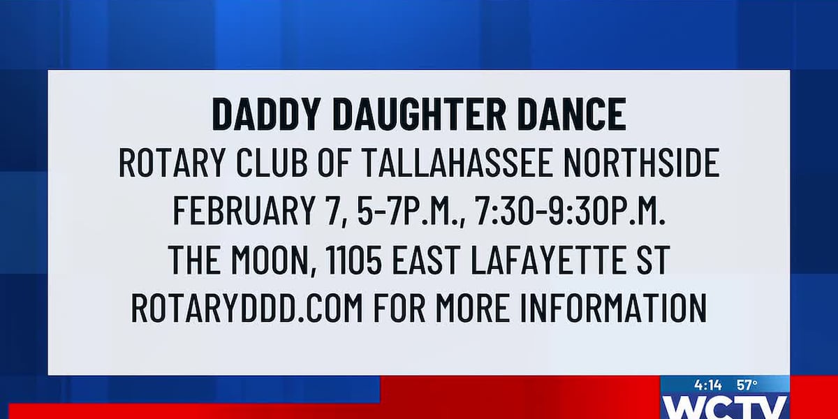 Rotary Club of Tallahassee Northside to host annual Daddy Daughter Dance
