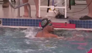 The Gator men’s and women’s swimming team outduels FSU