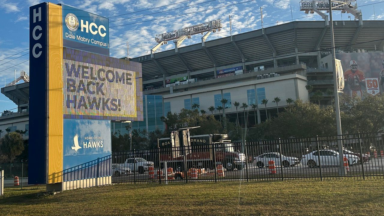 The owners of the Rays have picked Hillsborough College's Dale Mabry campus site to build a new ballpark. (File image)