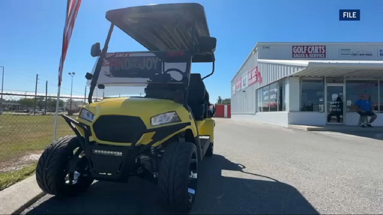 Pinellas Park leaders have passed a new ordinance defining where you can and cannot drive golf carts.  It was a unanimous vote at Tuesday’s city council meeting. (FILE IMAGE)