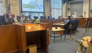 St. Pete City Council during a recent regional planning meeting. Agencies from Pasco, Pinellas and Hillsborough continue to talk about a regional merger. (Spectrum News/Sarah Blazonis)