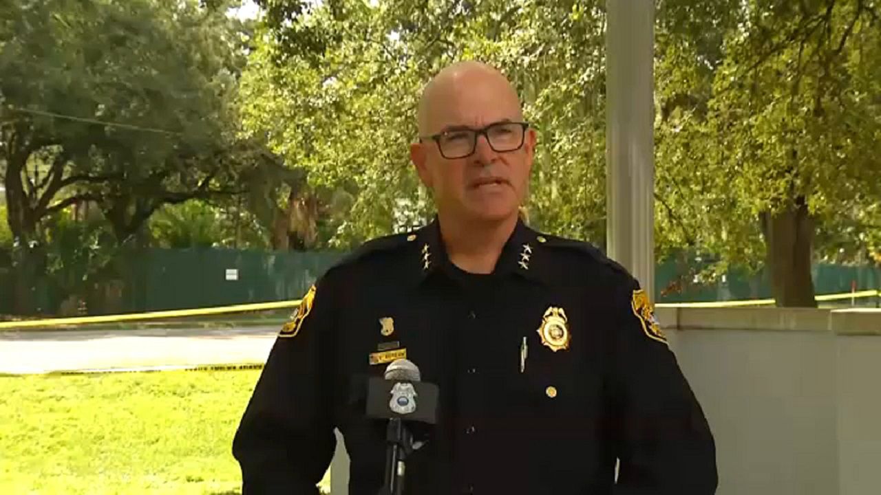Tampa Police Chief Lee Bercaw said new technology, as well as improving the quality of service led to the improved numbers. TPD has released its 2025 annual report. (FILE IMAGE)
