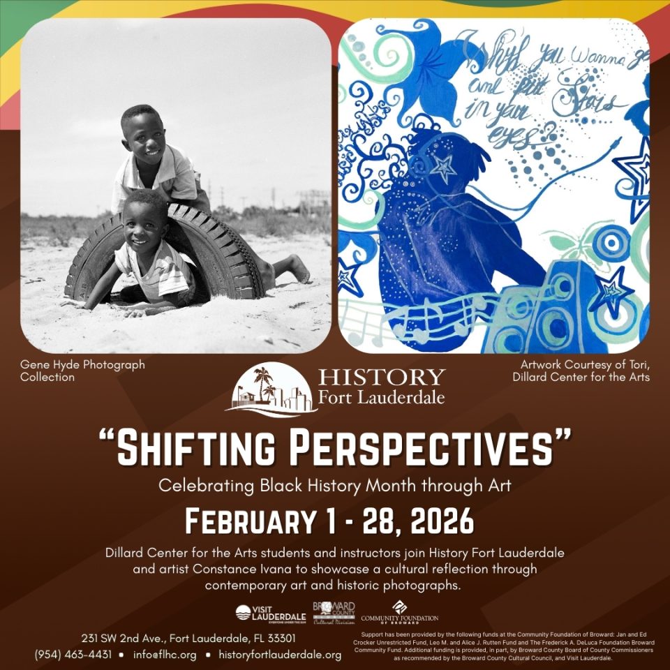 “Shifting Perspectives,” an Art and Photography Exhibit honoring Black History Month at History Fort Lauderdale