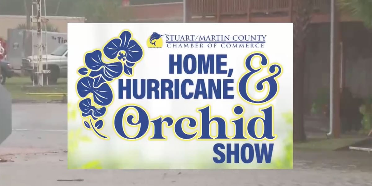 Storm prep and spring blooms collide at Treasure Coast's Home, Hurricane & Orchid Show