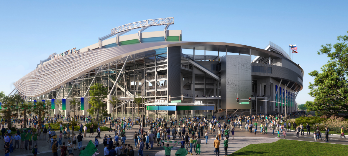 Camping World Stadium’s $400 million renovation is underway