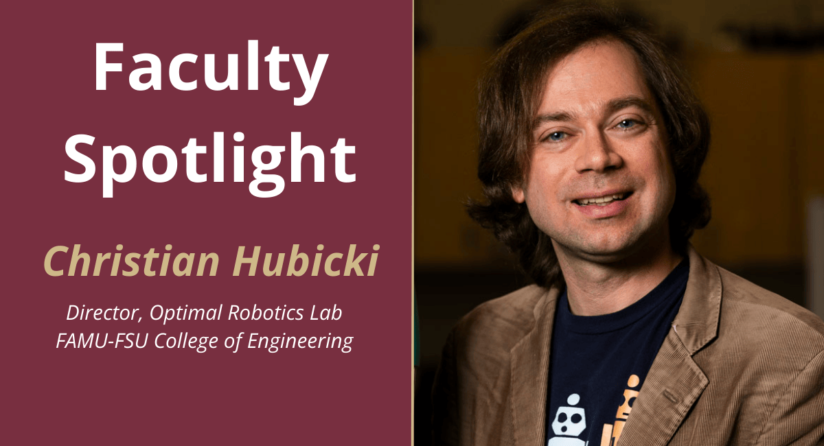 Faculty Spotlight: Christian Hubicki’s path from robots to reality TV