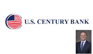 U.S. Century Bank SVP Benito ‘Benny’ Carmona to Lead New Business Banking Team Supporting the Airport West Market