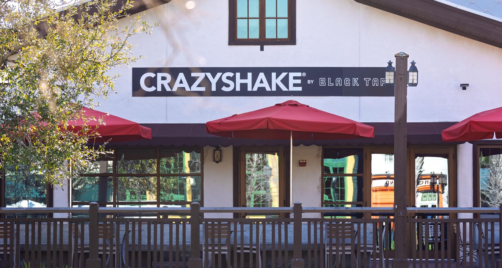 Disney Springs CrazyShake Pop-Up Nearly Ready to Open as Signage Goes Up