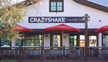 Disney Springs CrazyShake Pop-Up Nearly Ready to Open as Signage Goes Up