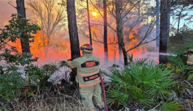 Lanes cleared on SR-408 after brush fire in Orange County