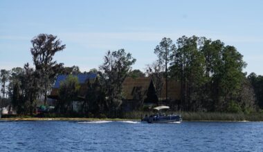 Disney Lakeshore Lodge construction - A-frame cabins