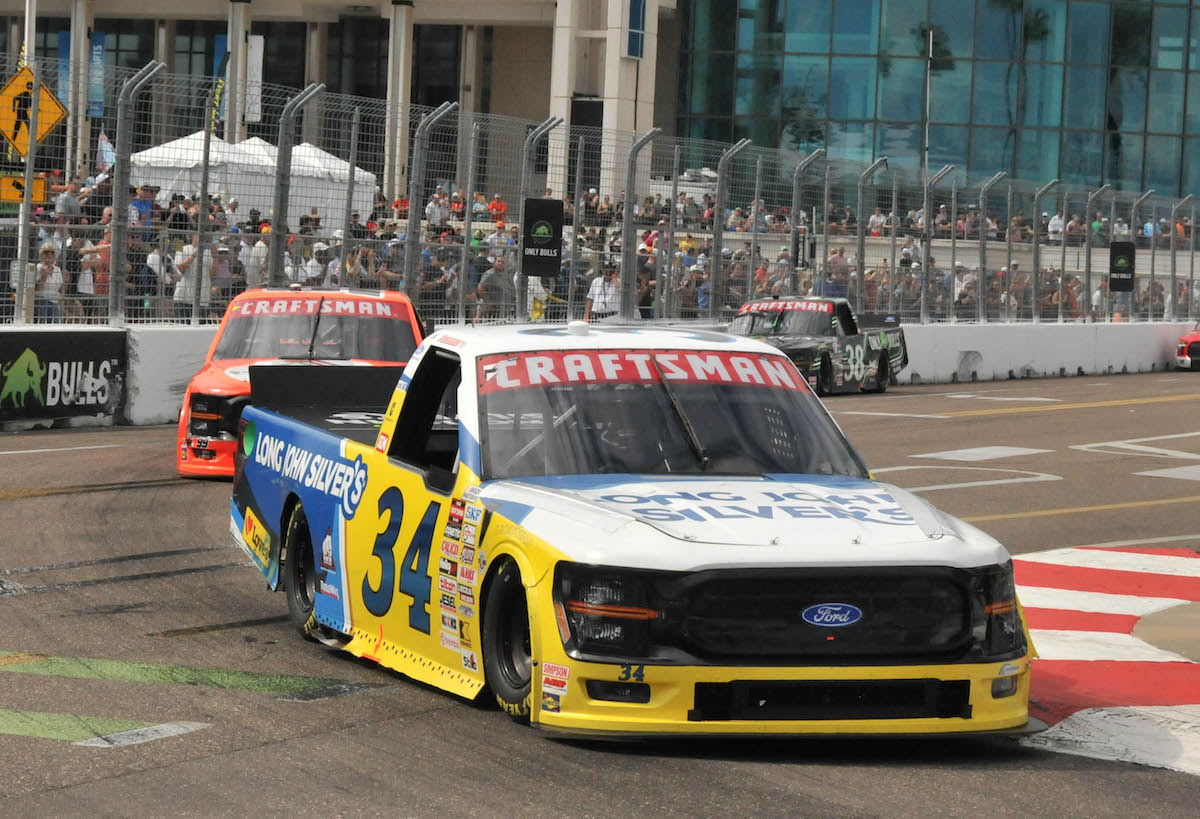 Riggs Leads Ford Parade In St. Petersburg Debut