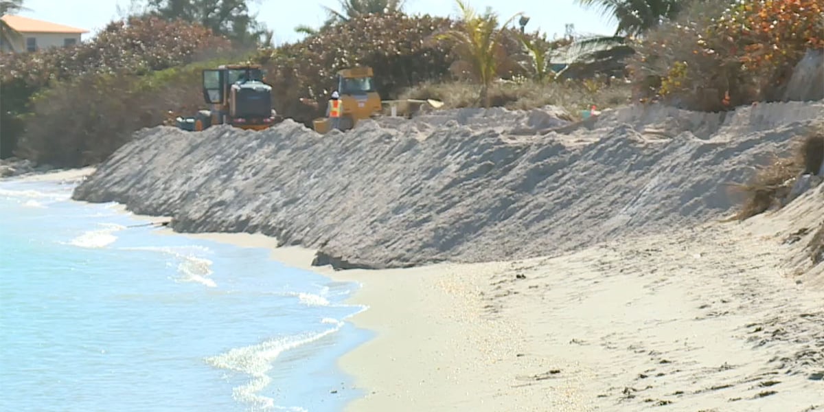 Fort Pierce crews make progress restoring beach after coastal erosion emergency