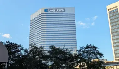 The EverBank Center in Downtown Jacksonville