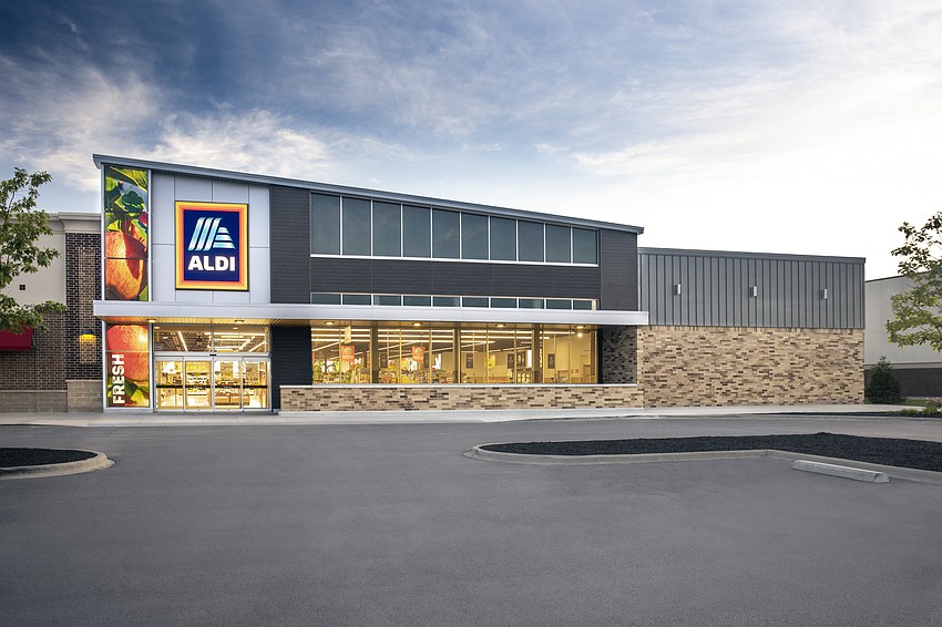 The average Aldi store is about 22,000 square feet.