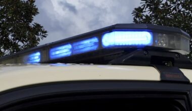 Man, woman exchanging info after fender bender on 9B hit by car that veered into emergency lane: FHP