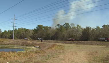 Brush fires burn in Orlando, Daytona Beach as drought conditions worsen