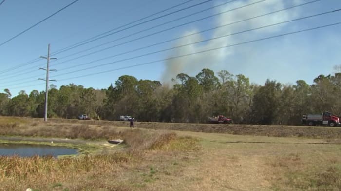 Brush fires burn in Orlando, Daytona Beach as drought conditions worsen
