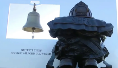 St. Petersburg dedicates new firefighter’s memorial along downtown waterfront