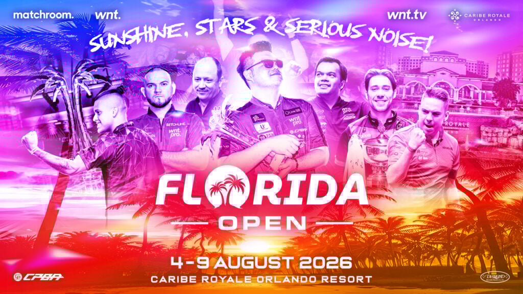 FLORIDA OPEN MAKES BLOCKBUSTER RETURN TO ORLANDO 4–9 AUGUST – TICKETS ON SALE 18 MARCH