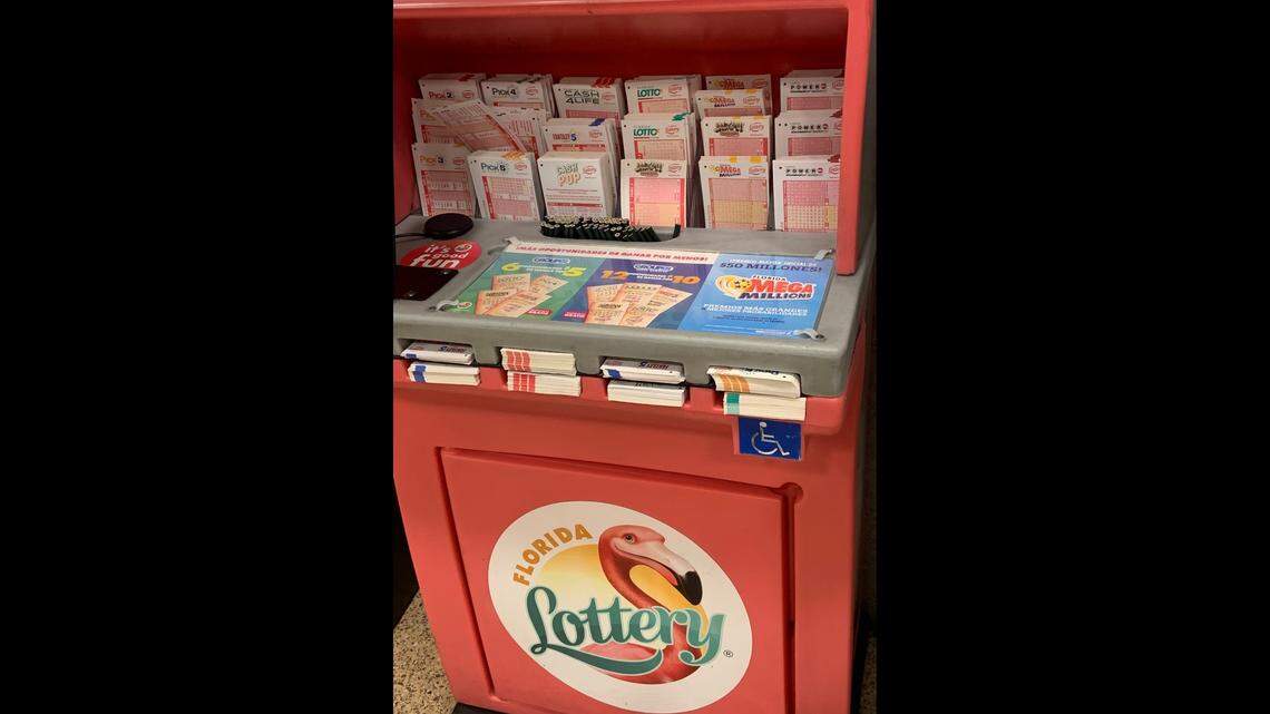 Florida Lottery winning tickets from Publix stores, Hialeah