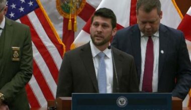 Florida AG holds news conference in Green Cove Springs