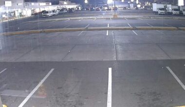 Surveillance video shows a portion of the chaos following the shooting of four people in a Westside parking lot