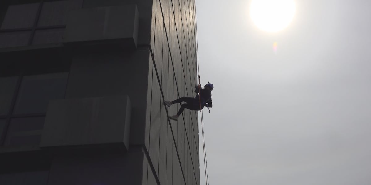 Make-A-Wish raises thousands inviting folks to go ‘over the edge’ of Tallahassee Double Tree