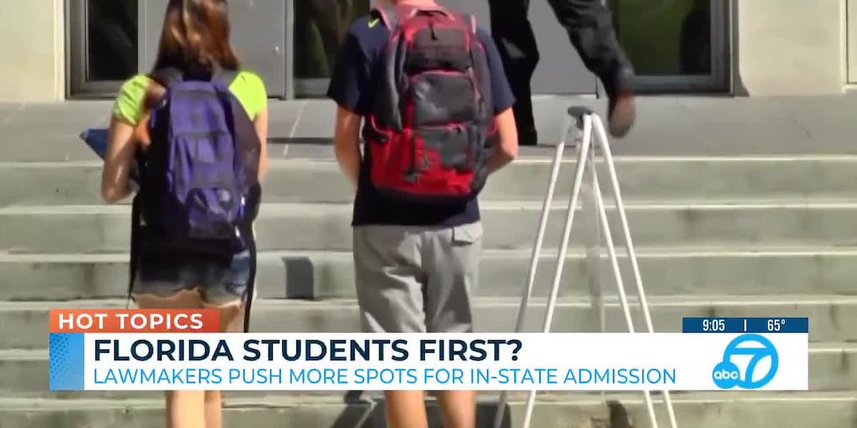Florida Limiting Out-of-State Enrollment
