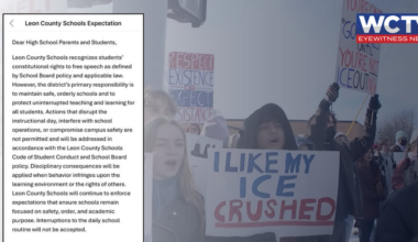 Leon County Schools sends email outlining expectations as student ICE protests continue