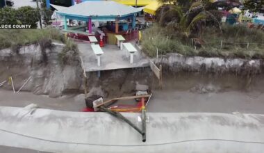 Fort Pierce implements emergency measures as severe beach erosion threatens properties