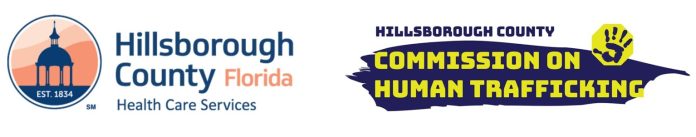 HC Count Health Services & HC Commission on Human Trafficking Logos