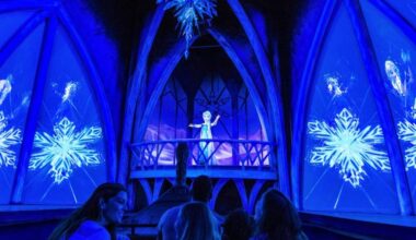 Epcot Frozen Ever After ride, new faces almost ready