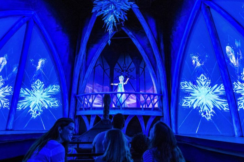 Epcot Frozen Ever After ride, new faces almost ready