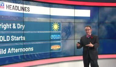 🚍Bus Stop Forecast: Rob has the weather for this morning’s commute