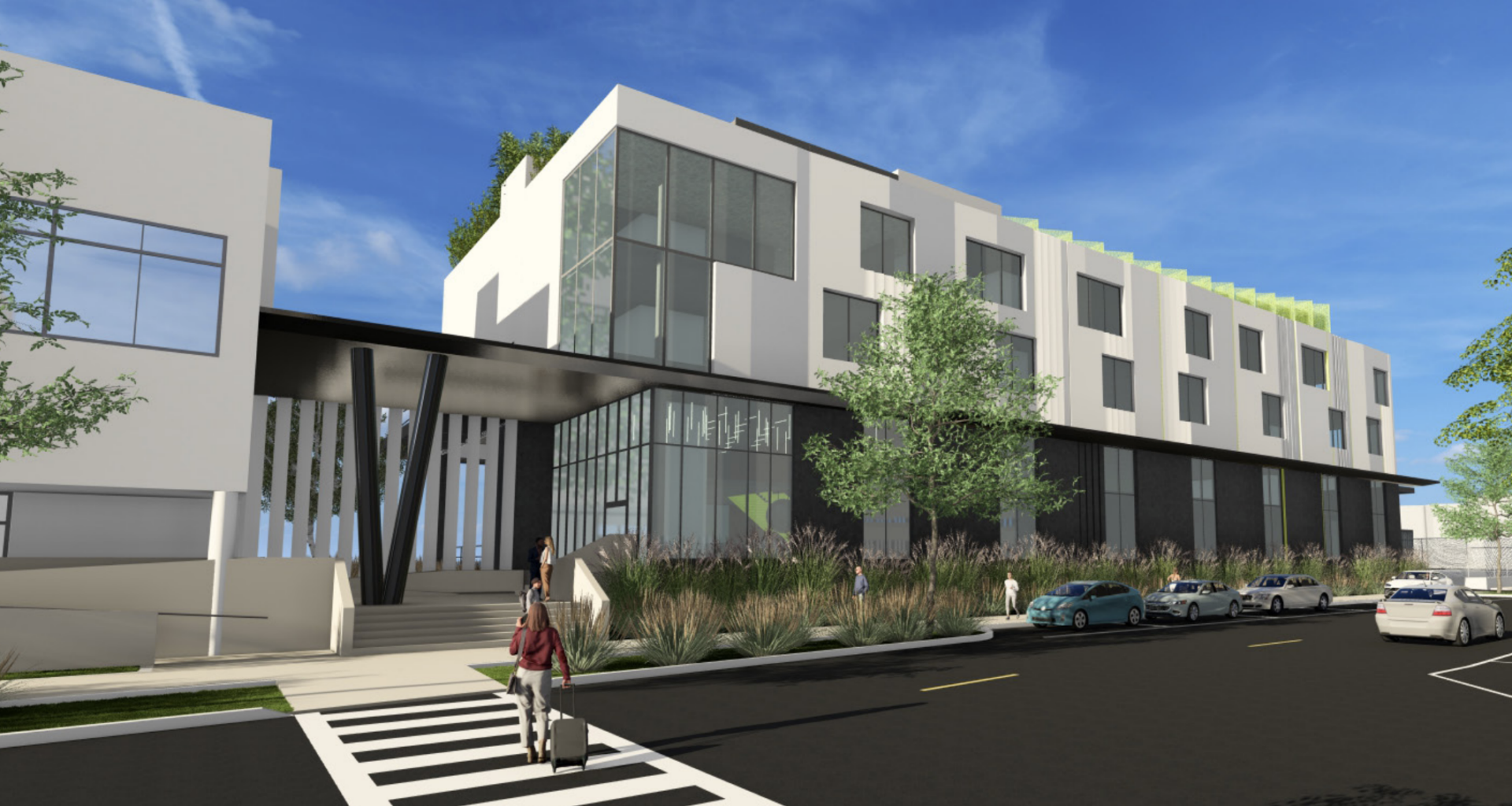 rendering of building