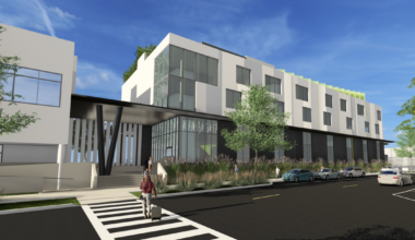 rendering of building