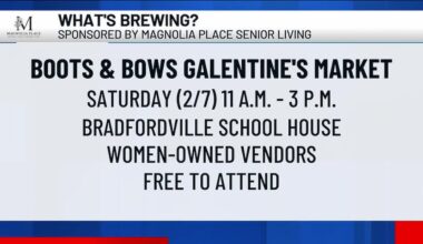 What’s Brewing - Boots & Bows Galentine’s Market