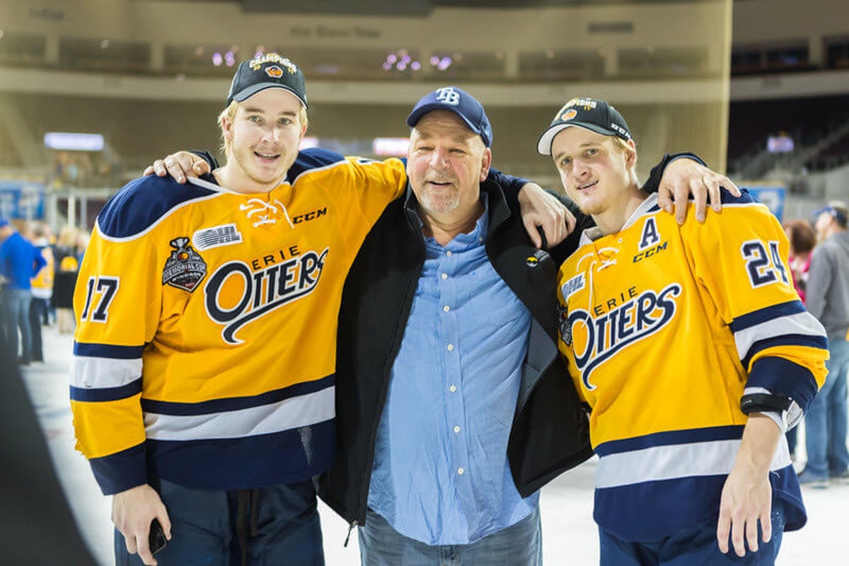 NHL players Darren and Taylor Raddysh find strength in their father’s resilience