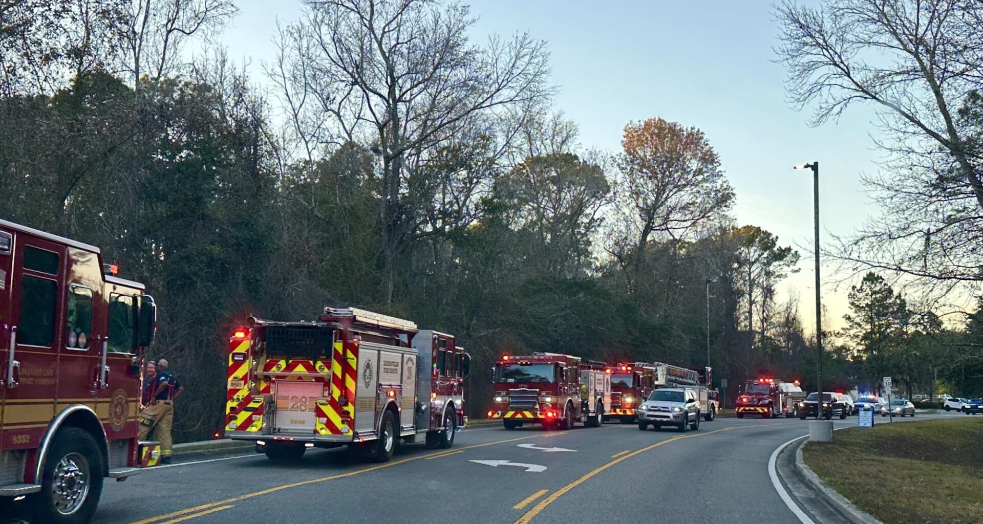 Brush fire on UNF property: no threat to students, officials say