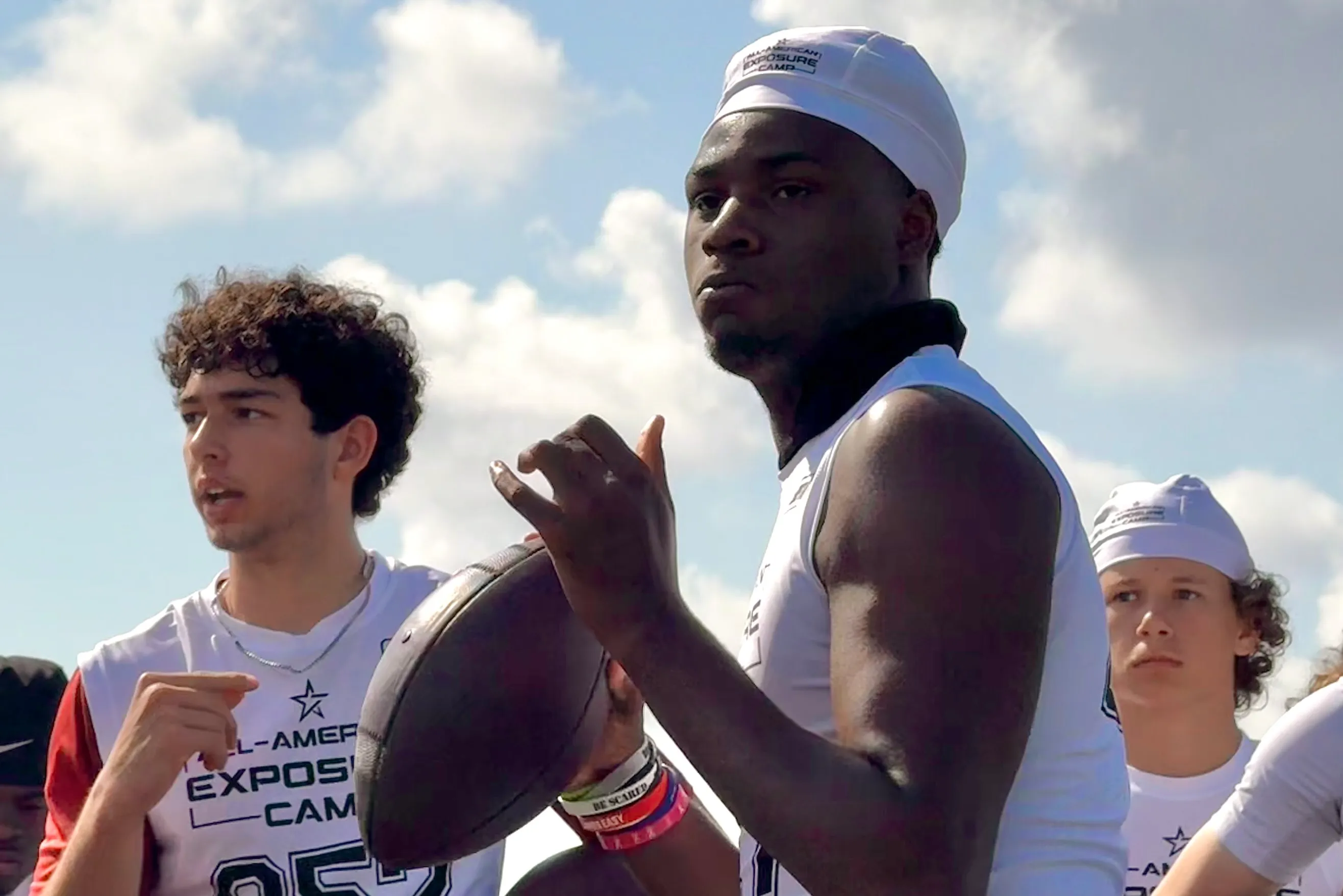 Windermere senior Jay Caldwell at the 2026 Orlando All-American Exposure...