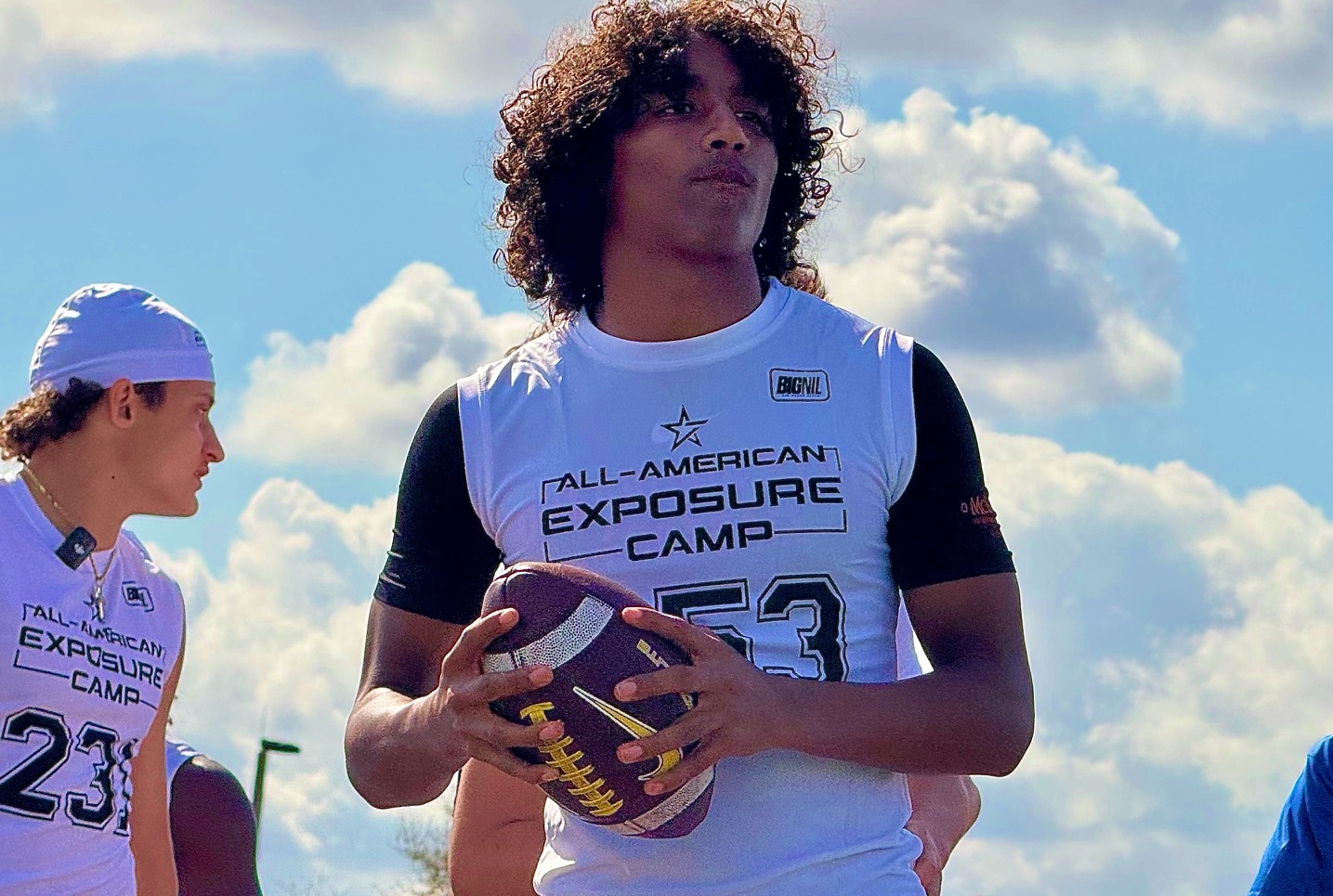 Dr. Phillips junior Tien Williams at the 2026 Orlando All-American...