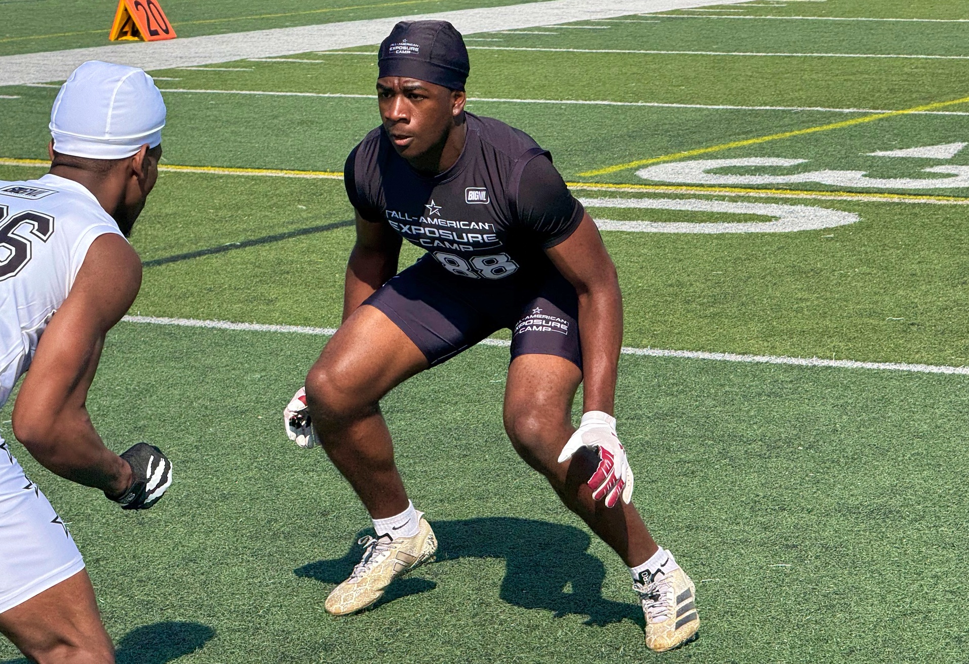 South Lake senior Ahvioume Scott at the 2026 Orlando All-American...