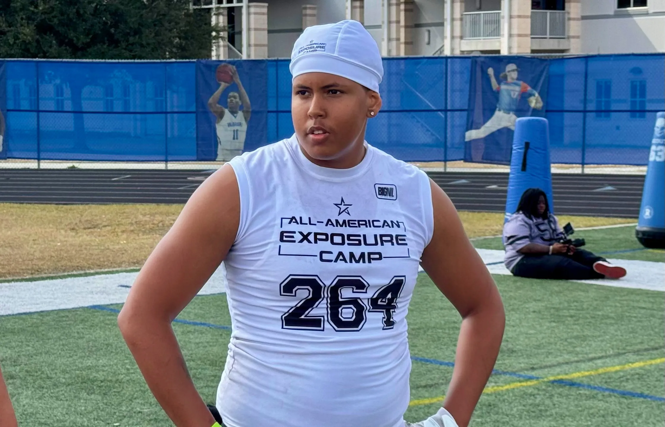 Dr. Phillips senior Jacob Deal at the 2026 Orlando All-American...