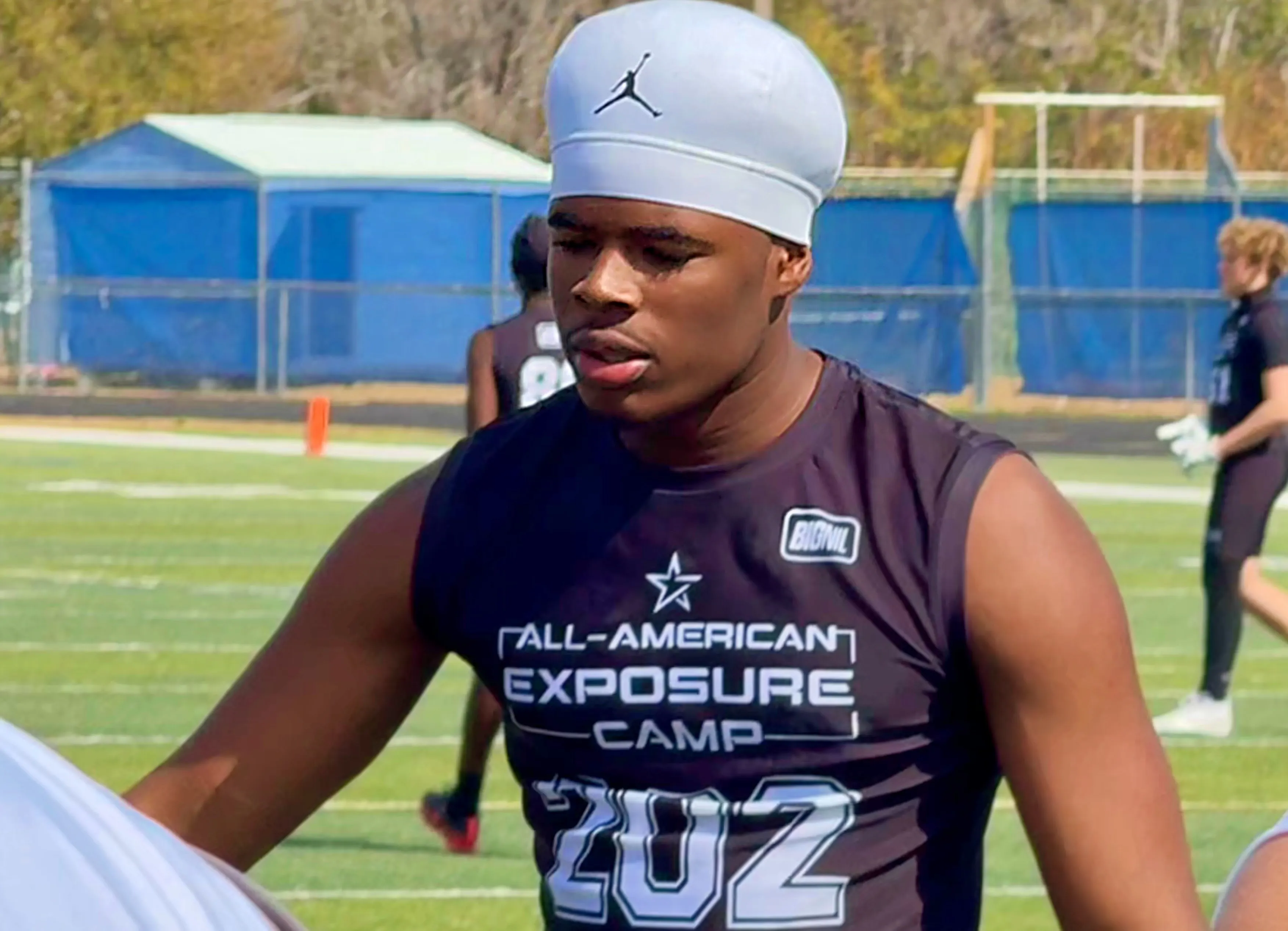 Cocoa junior Elyias Wilson at the 2026 Orlando All-American Exposure...