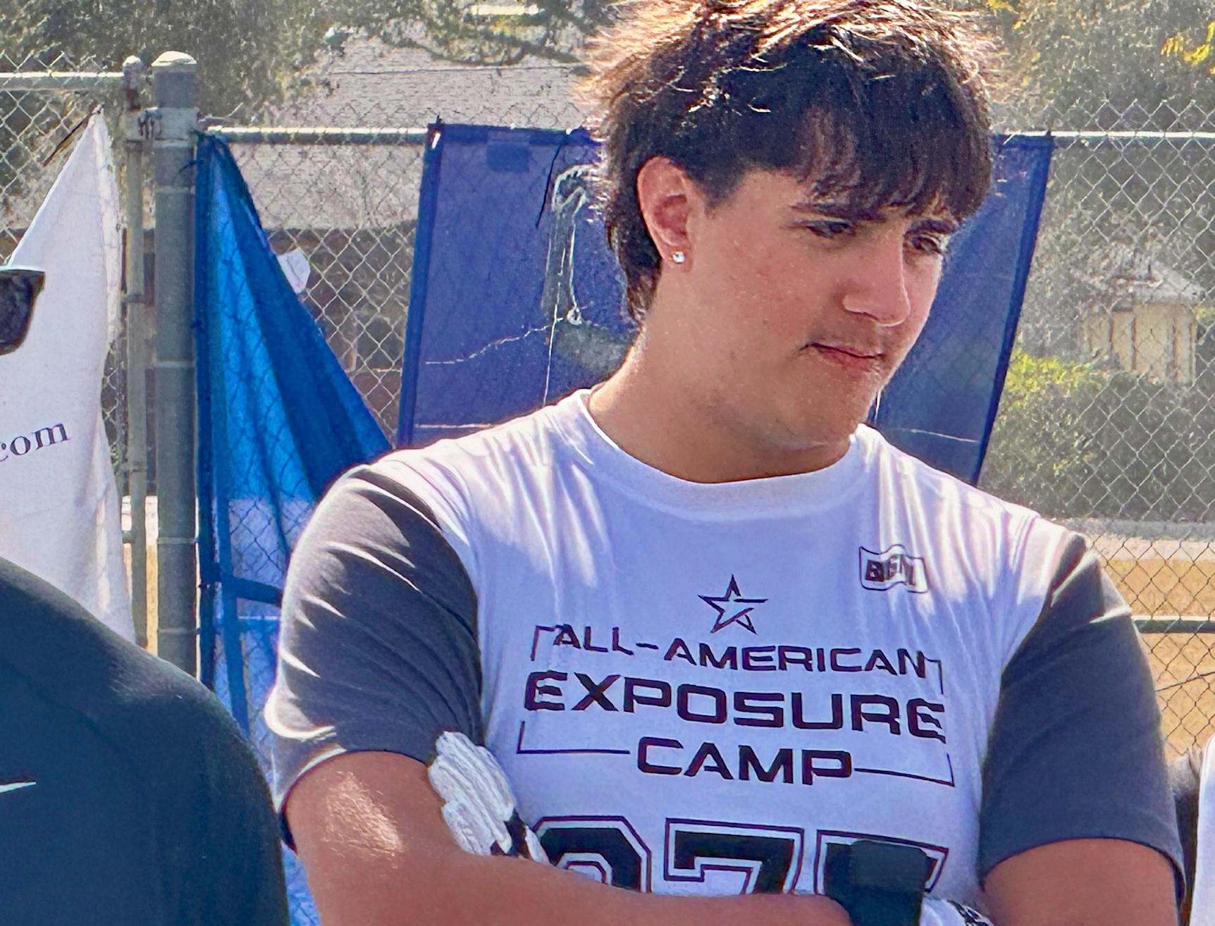 Windermere senior Alex Mountain at the 2026 Orlando All-American Exposure...