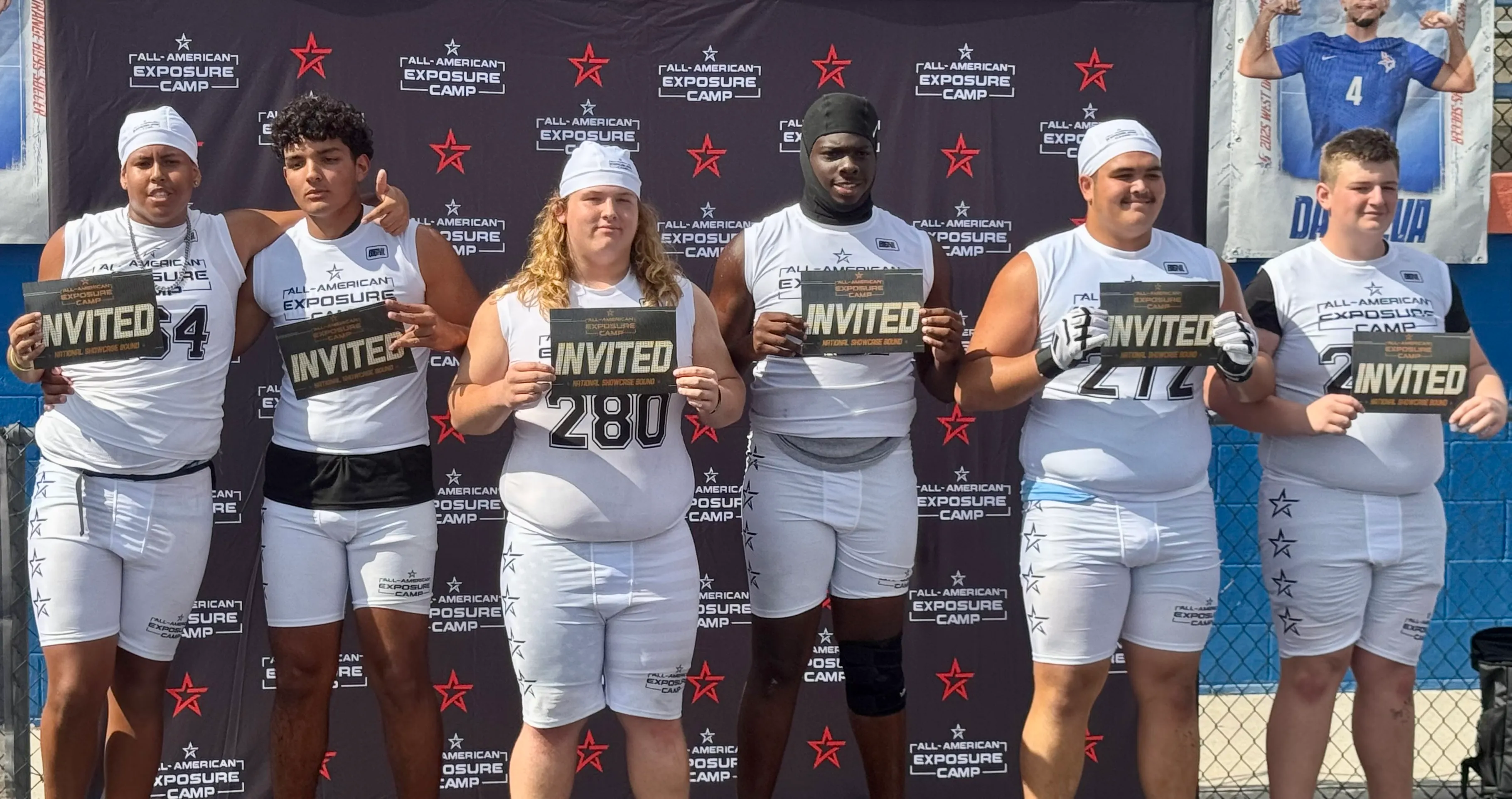 Top offensive linemen Jacob Deal, Davi Valim, Brayden Koch, Jordyn...