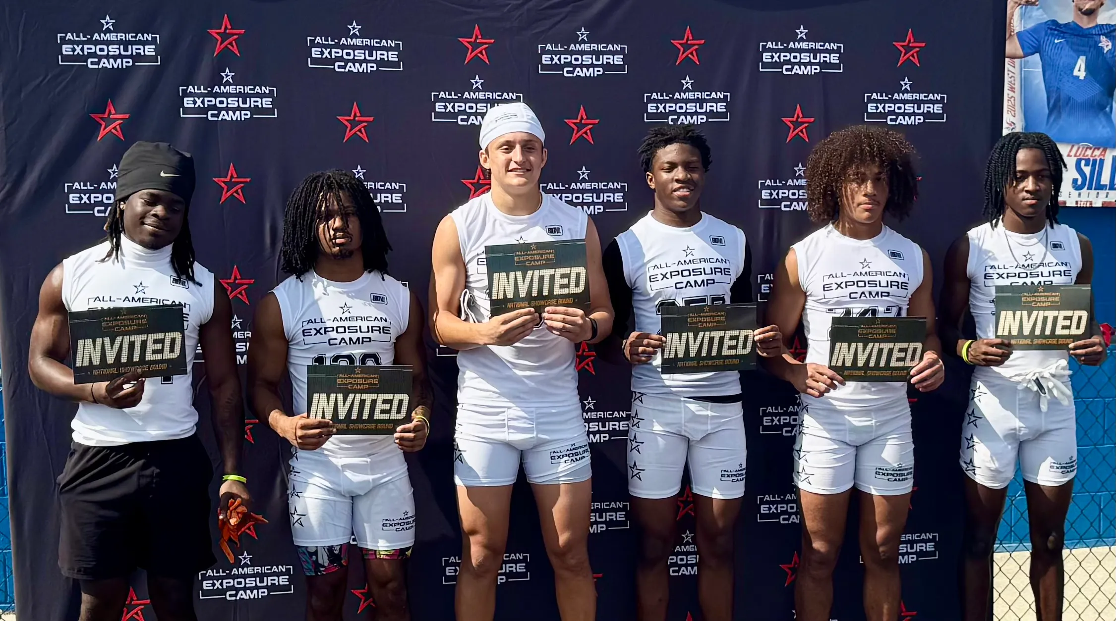 Top wide receivers Pat Weir Jr., Drew Simmons, Taj Anderson,...